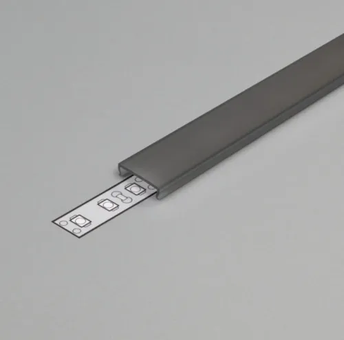 LED krytka C klip 2m čierna