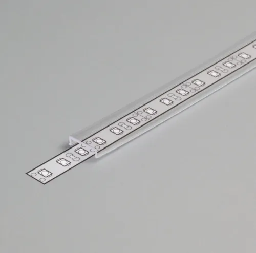 LED krytka C klip 2m číra