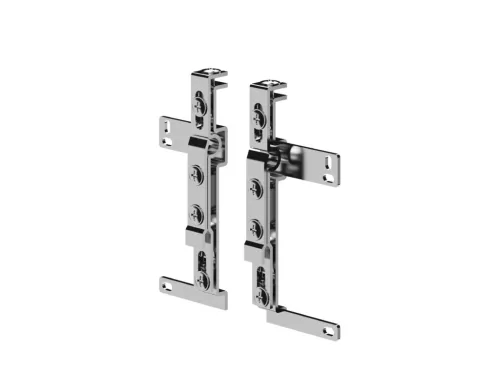 Set na upevnenie dvierok pre výsuvný kôš Wireli Komfort