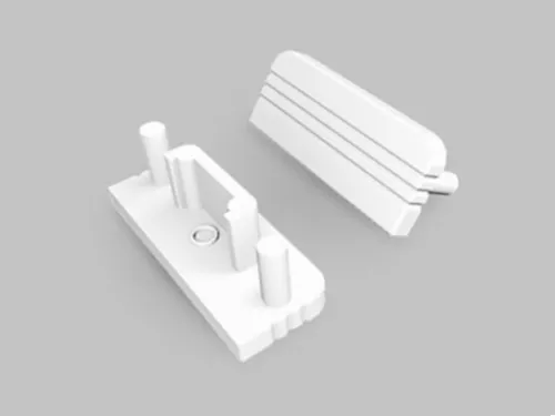 LED koncovka Surface 10 biela