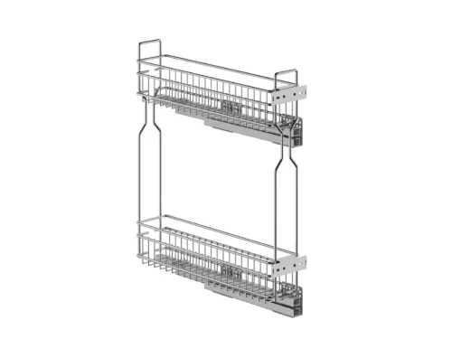 Cargo Wireli 150 ľavý, 30kg dvojkôš Komfort drôtený chróm