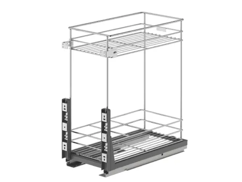 Cargo Wireli 300 spodný, 30kg dvojkôš Komfort drôtený chróm