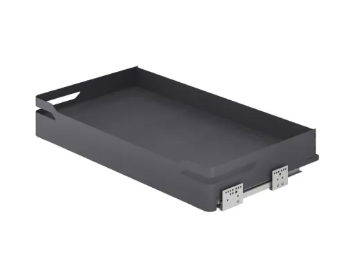 Výsuvný kôš Wireli 600mm Style antracit + set na uchytenie dvierok