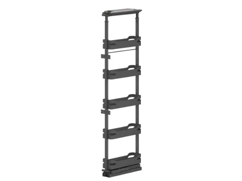 Potravinová skriňa Wireli 100kg, 200/1750-2150, 5x kôš Style antracit