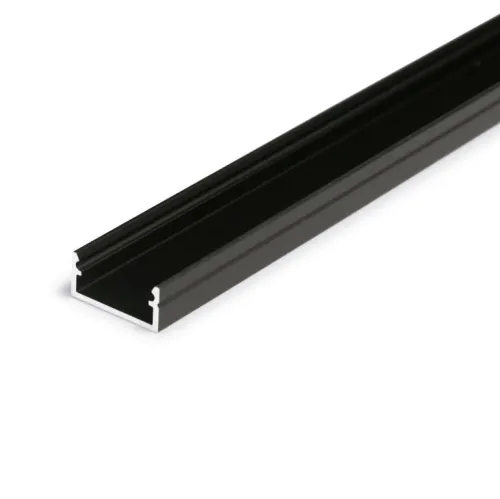 LED profil Begton 12 povrchový 2m čierny