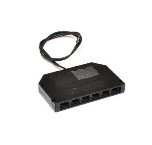 LED rozbočovacia krabica 6x JST-M samice + 20cm kábel