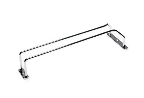 Držiak pohárov Komfort jednoradový chróm lesklý