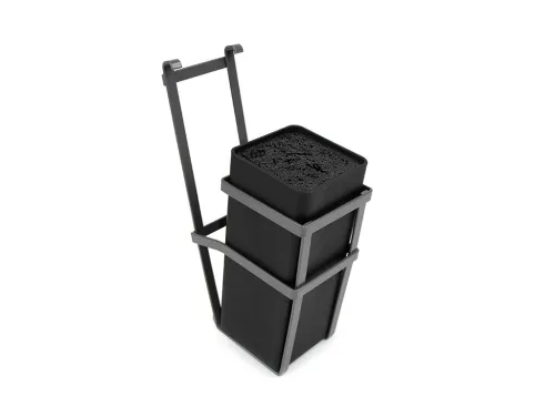 Titane držiak na nože 104x173x366mm antracit