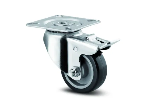 Koliesko otočné TENTE 1475 guma, priemer 50mm s brzdou