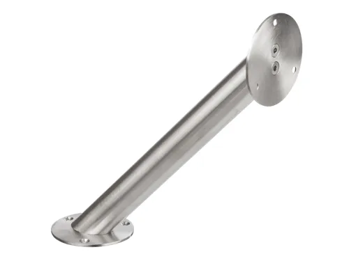 Konzola barová 45° oválna 200mm nerez