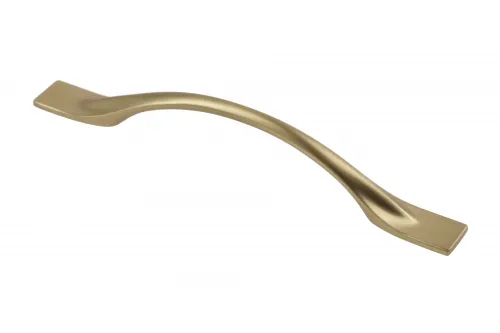 Úchytka FLOW 128 zlatá šampaň