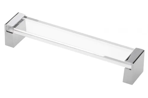 Úchytka OLIVA 160mm chróm/akryl