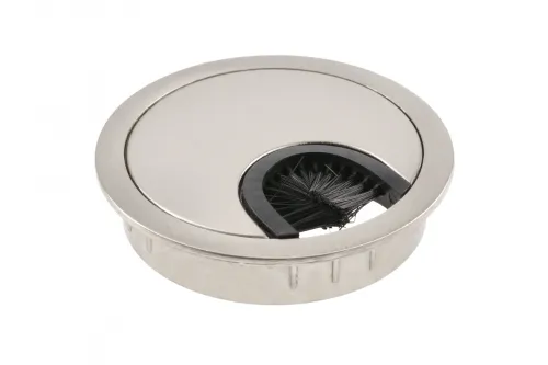 Priechodka kábla GTV kovová pr.60mm imitácia nerez