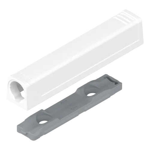 Tip-on Blum adaptér priamy 76mm 956A1201 biely