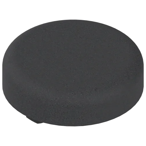 Krytka Blum pre záves na sklo "O" 84.4140 čierna