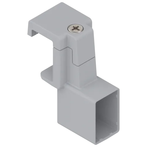 TBX-ANTARO orga-line koncovka na priečny reling ZRU.01E0 šedá