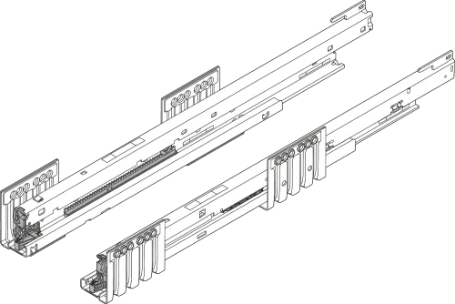MERIVOBOX-TOB  lišta 40kg  500mm 450.5001B
