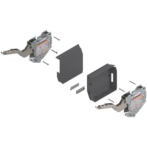 Aventos HKS sada 20K2E00 výkon 960-2215 + krytky tmavo sivé