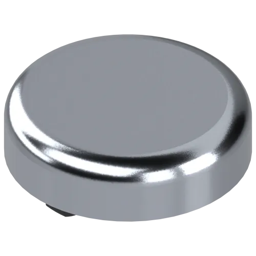 Krytka Blum pre záves na sklo "O" 84.4140 chróm lesklý