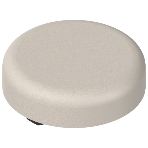 Krytka Blum pre záves na sklo "O" 84.4140 nikel matný