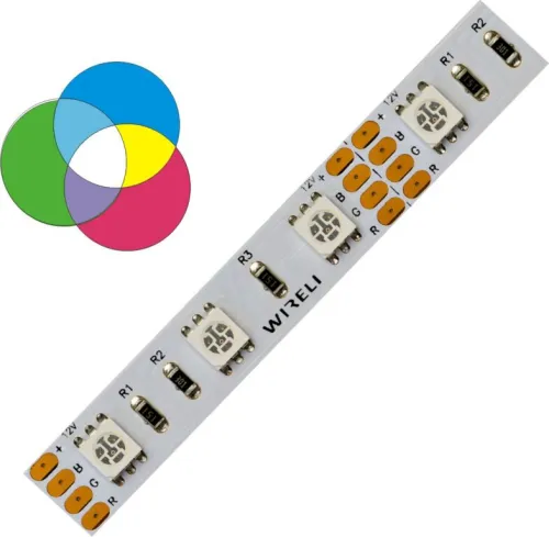 LED-RGB pásik 5050 12V 7,2W/m 0,6A