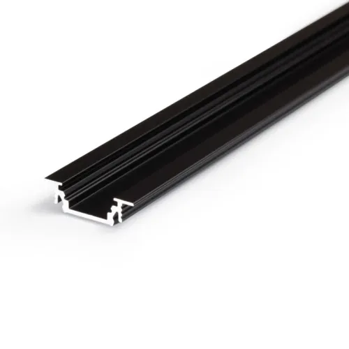 LED profil Groove 10 na zafrézovanie 4m čierny