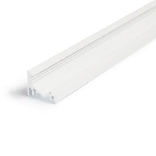 LED profil Corner 10 uhlový 30°/60° 4m biely