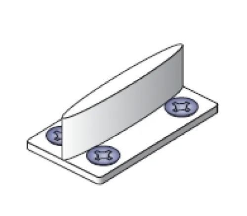 Dolný tŕň S40/S80/S100 plast