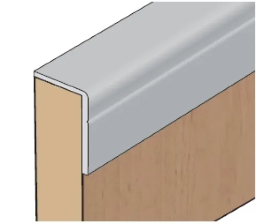 Uholník S07 2m hliník elox