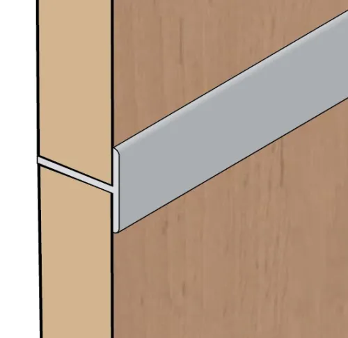 Profil T 3m bronz svetlý