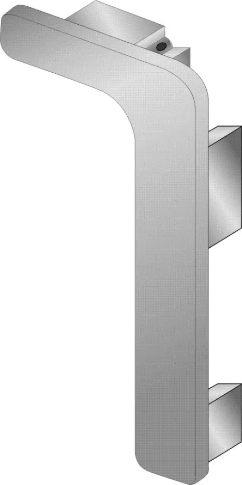 Záslepka pre profil GOLA-J biela RAL9003