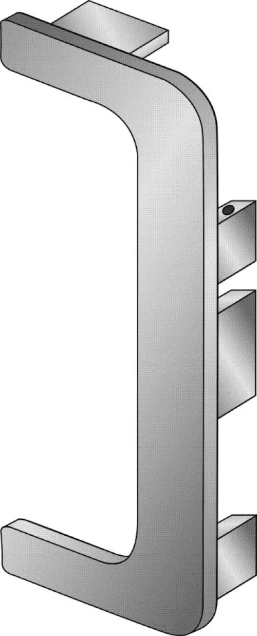 Záslepka pre profil GOLA-C čierna RAL9005