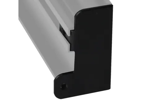 Záslepka plná D pre profil GOLA-J IGP Brazen elox (k farbe nerez tmavý)