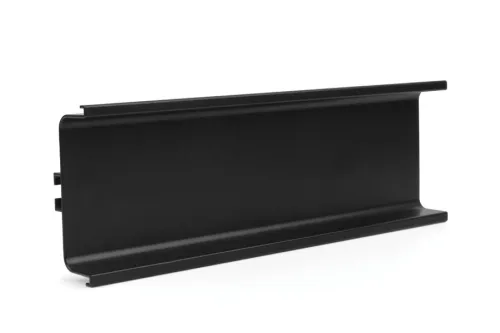 Profil GOLA-C bezúchytkový 3m čierna RAL9005