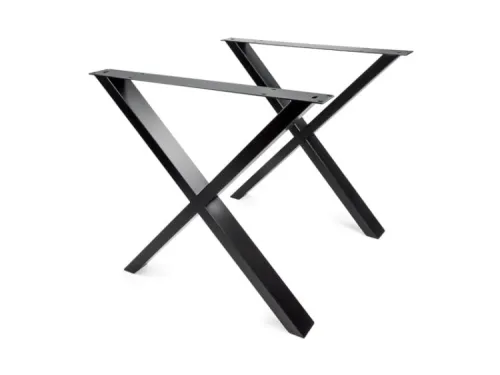 Stolová podnož STELARIS DN-974B profil 80x40mm čierna matná š780, v730mm