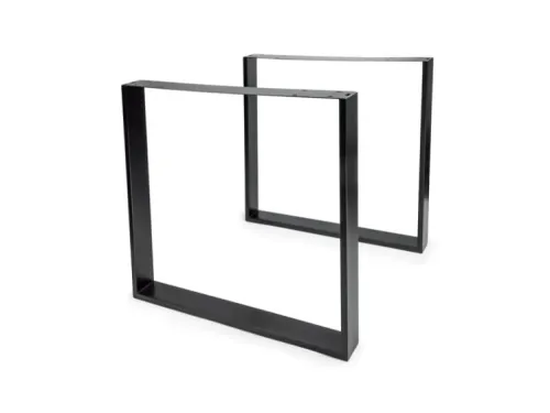 Stolová podnož STELARIS DN-970A profil 80x20mm čierna matná š780, v730mm