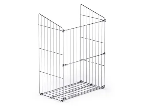 Kôš na prádlo NOMET W-8201-500 P22 sivý