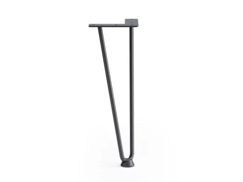 Noha stolová drôtená DN-802, 305mm čierna matná