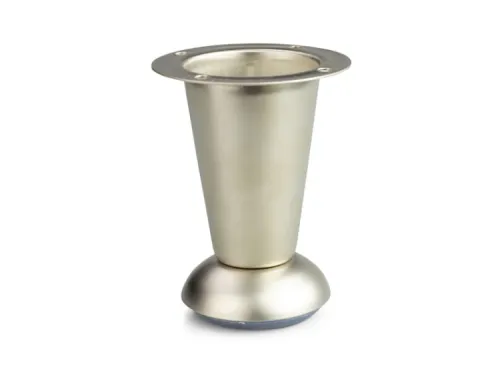 Noha nábytková BD-780, 100mm nikel matný