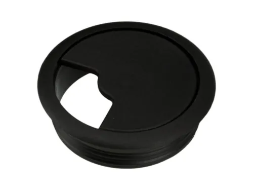 Priechodka kábla AT-350, plast pr.60mm čierna