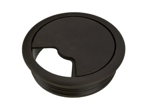 Priechodka kábla AT-350, plast pr.60mm wenge