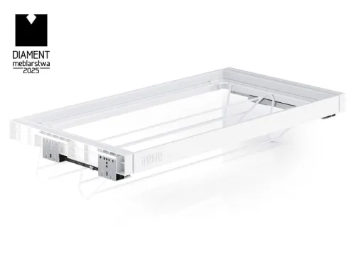Výsuv na topánky ATM Symphony WB-666, 900mm, biely