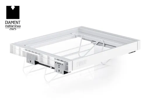 Výsuv na topánky ATM Symphony WB-666, 600mm, biely