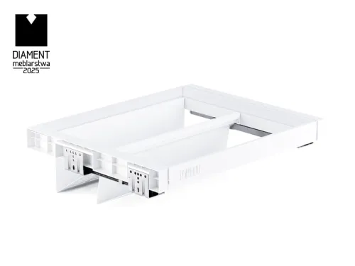 Výsuv na topánky ATM Symphony WB-672, 600mm, biely