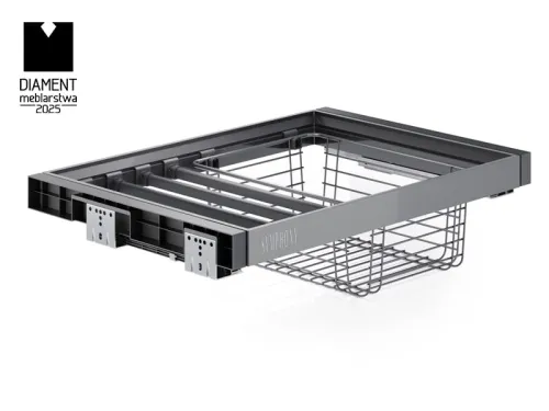 Výsuv na nohavice + kôš ATM Symphony WB-663, 700mm, antracit