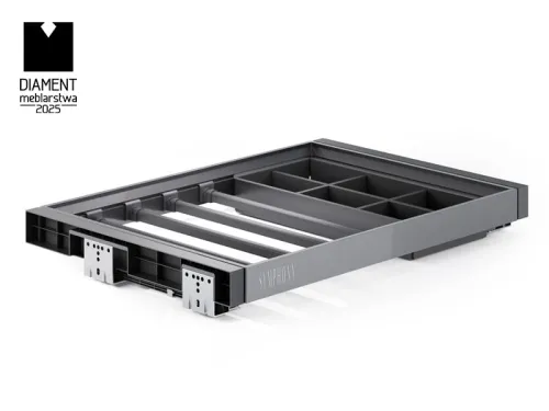 Výsuv na nohavice + organizér ATM Symphony WB-664, 700mm, antracit