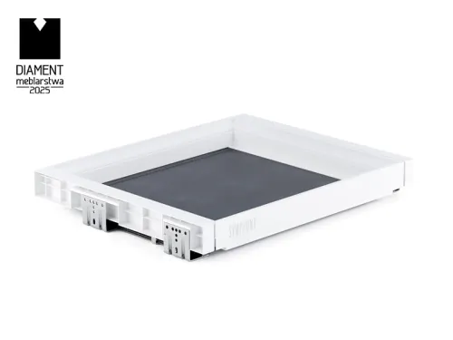 Výsuvná polica ATM Symphony WB-673, 600mm, biela