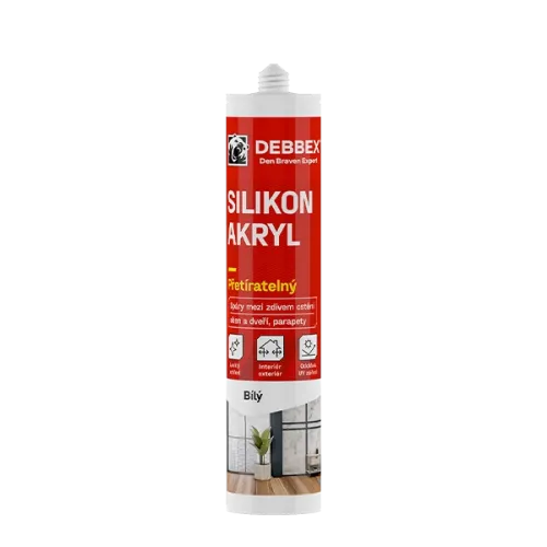 Silikón akrylový tmel 280ml biely