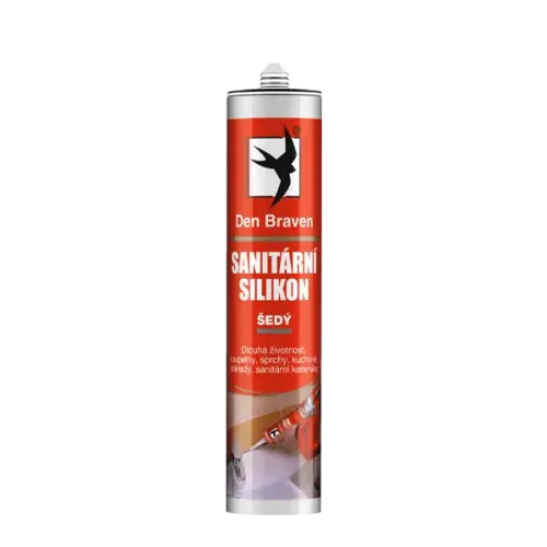 Silikón sanitárny 280ml čierny