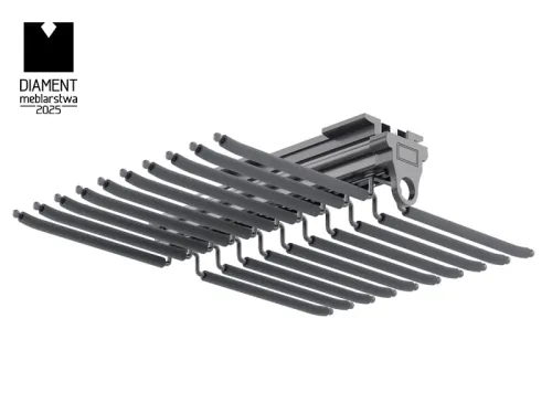 Výsuv na nohavice ATM Symphony WB-668, 700mm spodný dvojitý, antracit